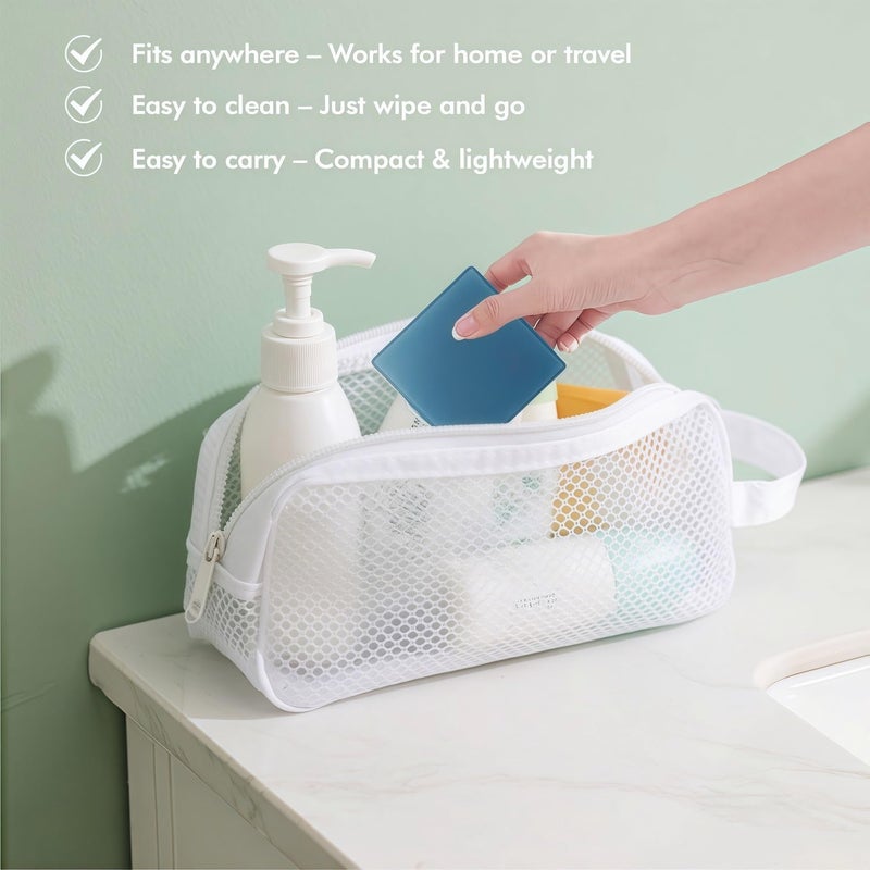 Elimeta Soap Container, Square Bar Soap Holder Fit Dr Squatch Soap, Travel Soap Case (Light Blue) - Image 3